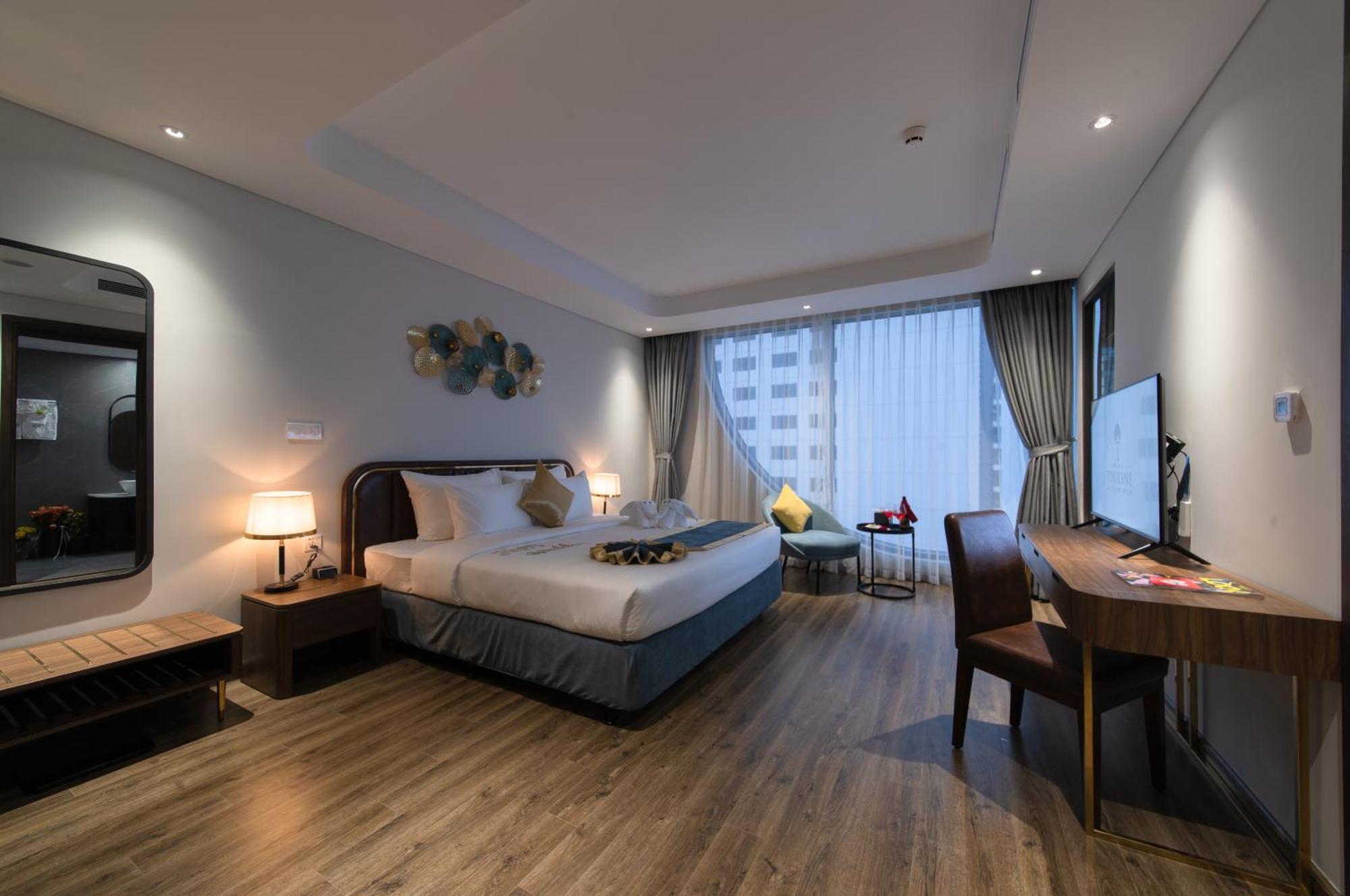 Grand Tourane Nha Trang Hotel Bagian luar foto